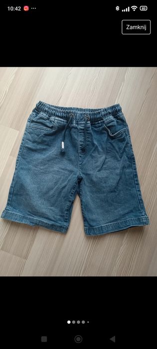 Chłopięce szorty jeansowe