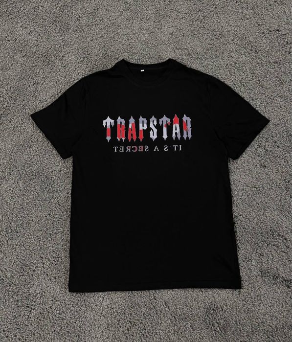 Футболка TRAPSTAR / Футболка Трепстар / Чорна футболка Трапстар