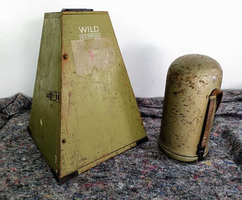 Instrumento topográfico clássico teodolito Wild T2