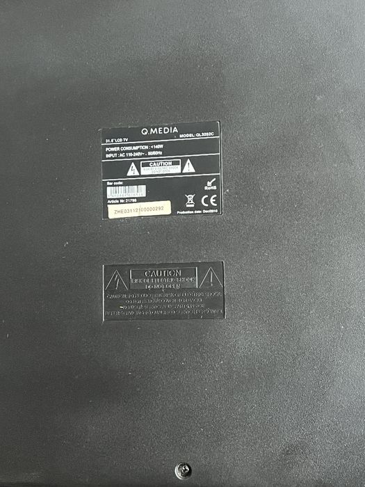 TV LCD Q.MEDIA 31,5 polegadas