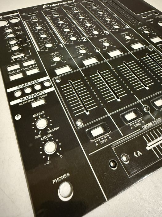 Painel pvc djm pioneer 800 e 900 para cima (novas ) + botoes