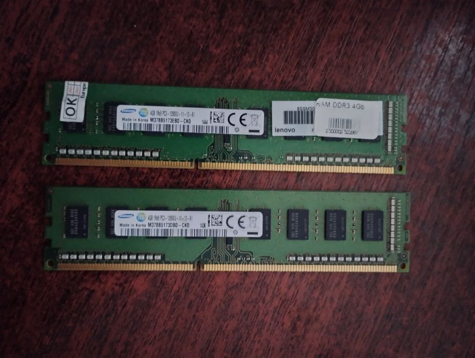 Оперативна пам'ять 4*2 Gb ddr3 1600Mhz