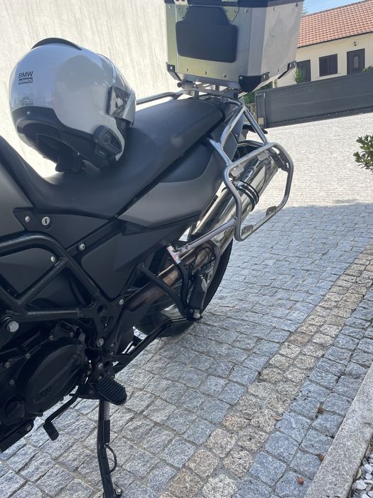 Bmw f 700 GS com 3 malas em aluminio