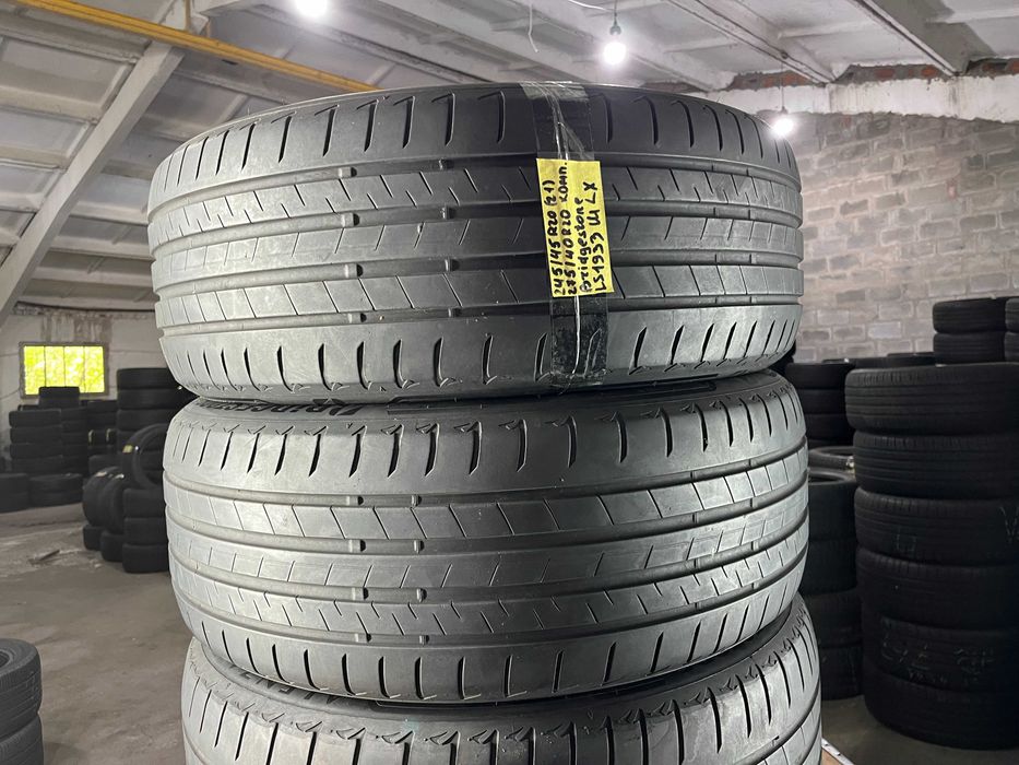 LS1933 Різноширокі літні шини 245/45r20 275/40r20 Bridgestone Alenza 001 комплект резина р20