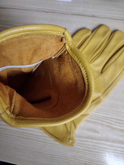 Luvas De Moto Vintage Em Pele Sintética De Carneiro