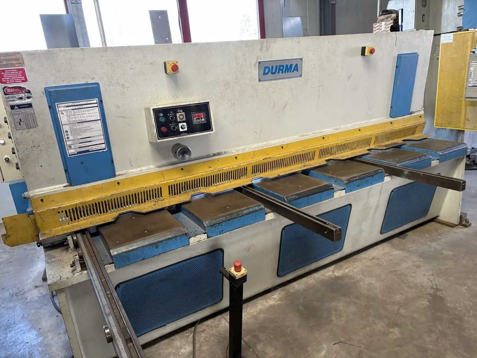 Gilotyna hydrauliczna do blachy, DURMA SHGM 3010 (3100mm x 10mm)