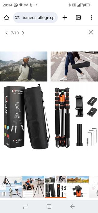 Profesjonalny statyw victiv at40 nowy