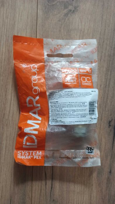 IDMAR  złączka prosta PEX 16  16 - system skręcany