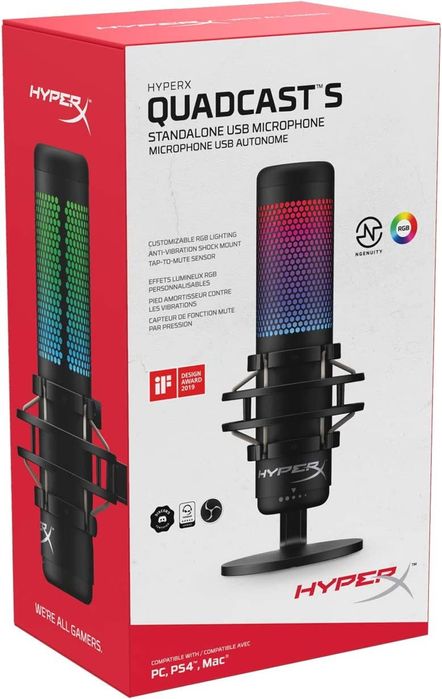 HyperX QuadCast S RGB473241024736808960