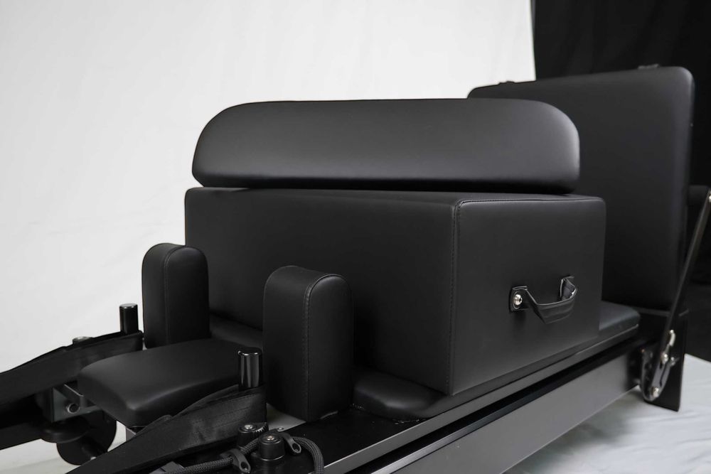 Reformer Składany Czarny Pilates Krause Fitness