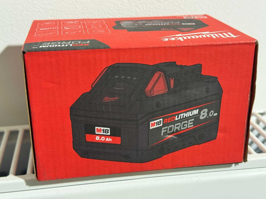 Nowy oryginalny akumulator bateria MILWAUKEE FORGE M18FB8 18V 8.0Ah