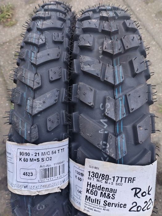 130/80/17 Heidenau K6 M+S 90/90/21