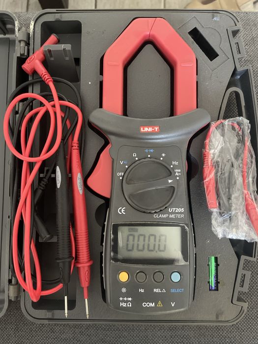 Кліщі струмовимірювальні UNI-T UT205