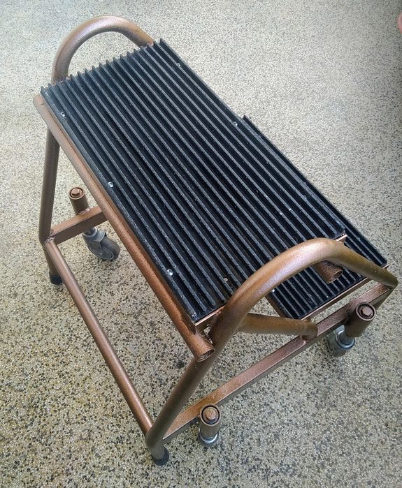 Mini Escadote Móvel 2 Degraus Profissional