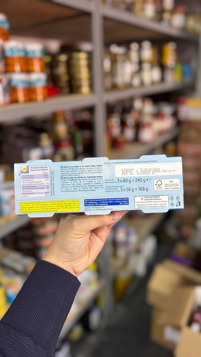 Тунець Nixe natural High Protein у власному соці з протеїном 3х80 г