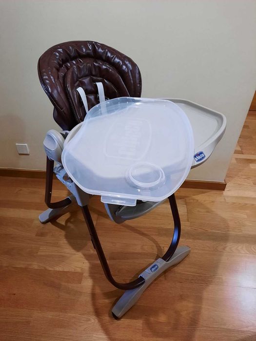 Chicco Cadeira Papa 0+ Polly Magic 2 em 1 castanha