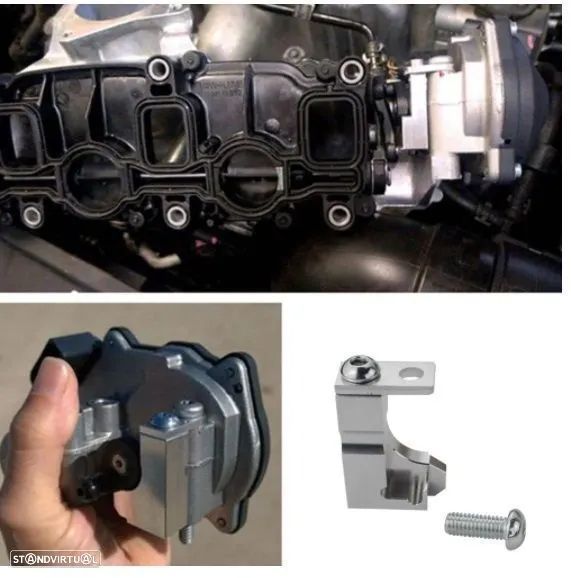 Reparação Erro P2015 Coletor Admissão VAG 2.0 TDI CR Coletor Alumínio
