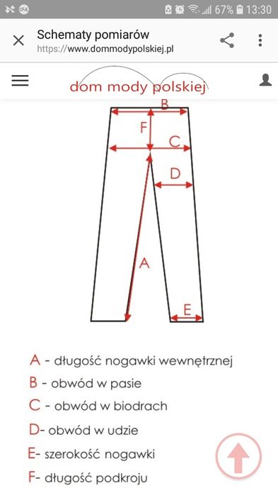 Spodnie męskie Levis