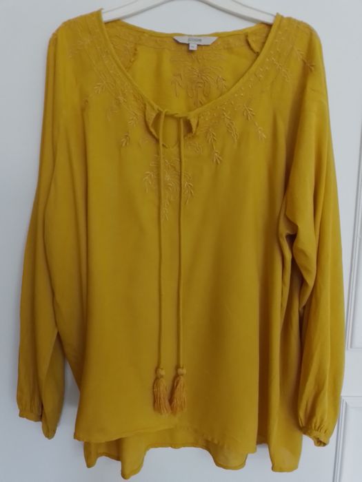 Túnica XL Code amarelo torrado nova