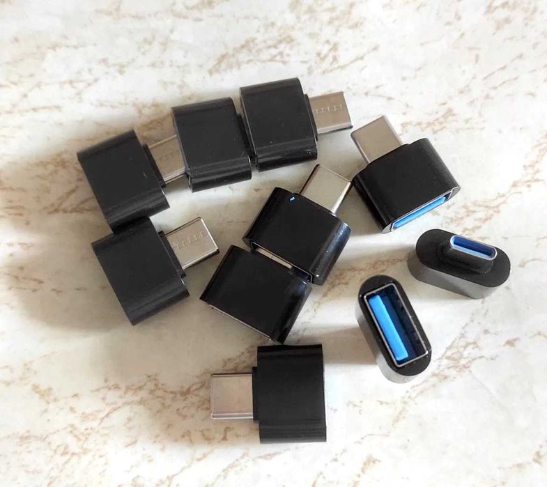 OTG переходник USB 3.0 ЮСБ type-C OTG MicroUSB Ligthning кабель USB-C
