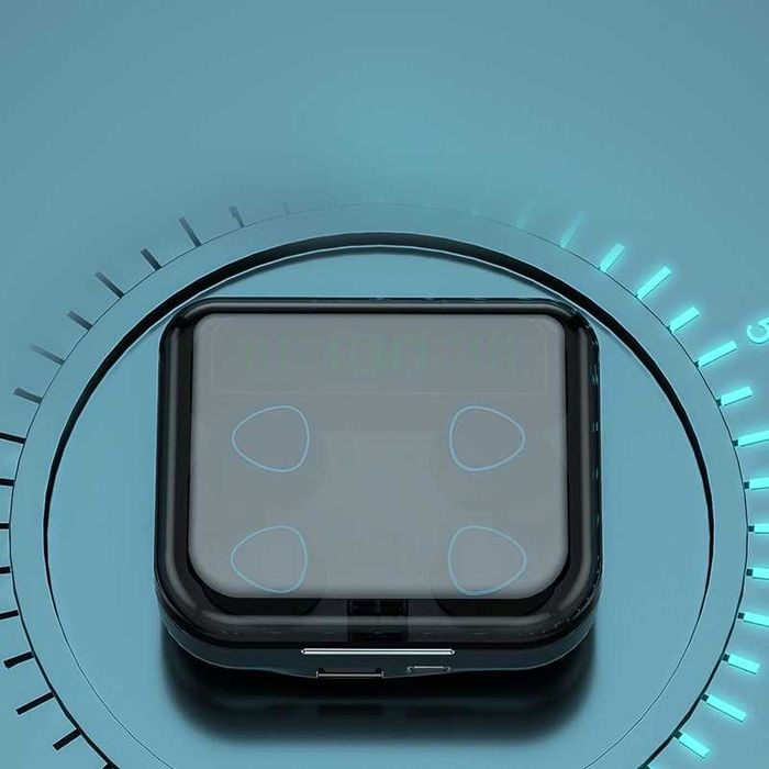 Auricular Bluetooth M22 Digital Indicator – 2 em 1: Ideal para Partilhar o Som