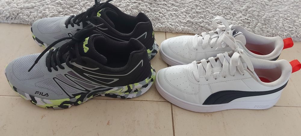 Sapatilhas Puma e Fila Como novas
