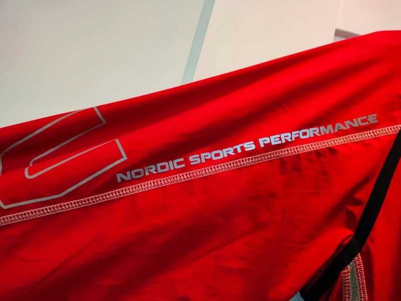 Kurtka Dragon extreme uni red roz. S