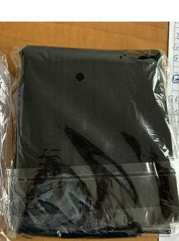 Антимоскитная сетка на липучке для окон и дверей, 150x130 см, черная