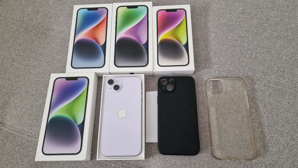 IPhone 14 Plus 256GB, 128 e 14. Troca/retoma. Fatura, garantia, capas