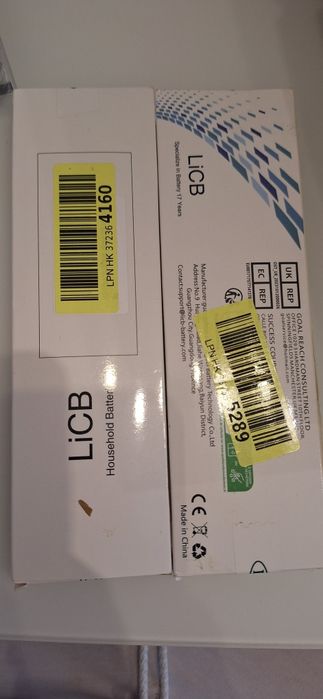 Pilhas A23 12V LiCB