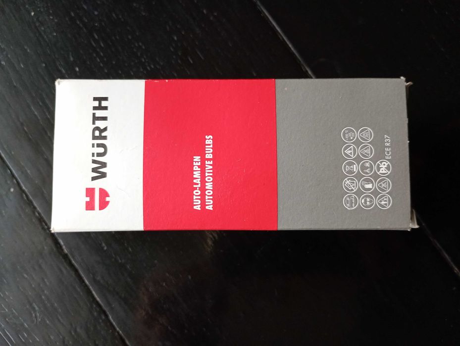 Żarówka 24V/5W, symbol BA15d, komplet 10szt, firmy Wurth