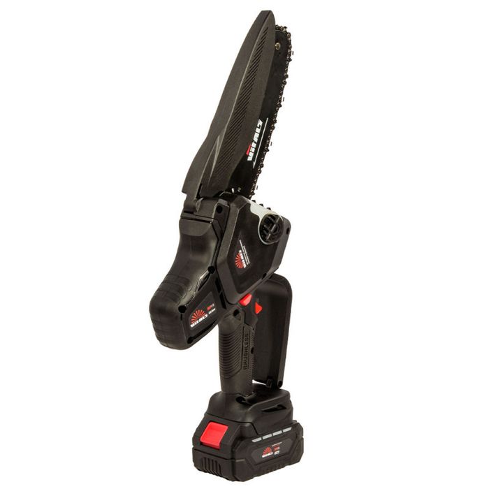 Акумуляторна пила Vitals Professional AKZ 1820ak BL/ акумулятор 4А/г з Type-c та ЗП/ Швидкість ланцюга 12 м/с/ шина 20 см/ Гарантія 5 років/