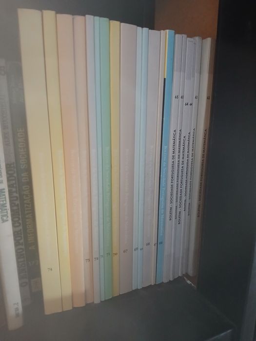 Boletim da sociedade portuguesa da matemática, 62 a 74