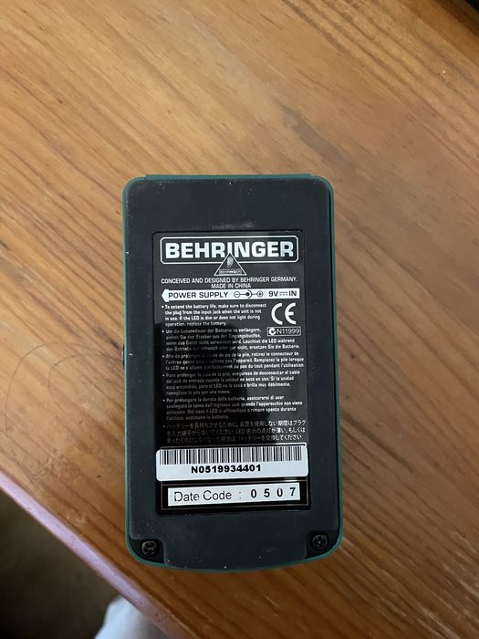 Pedal BLE 100 Behringer