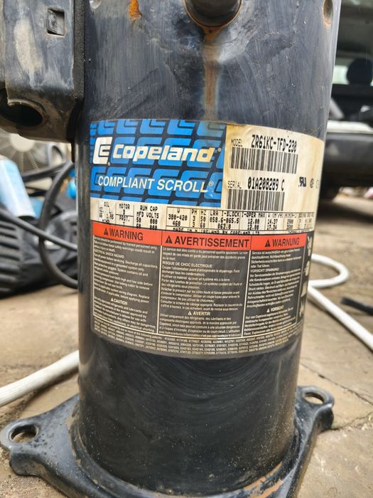 КОМПРЕССОР COPELAND  

Компрессор Highly