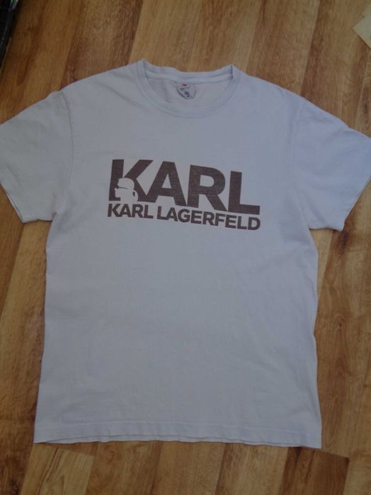 футболка принт KARL LAGERFE.. р М Германія добр стан див опис