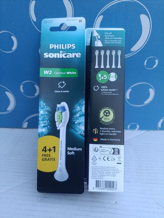 Насадки до зубної щітки Philips sonicare-170грн. за шт.
Підходять до всіх моделей