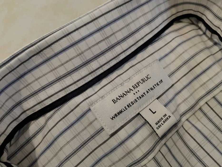 BANANA REPUBLIC USA - NOWA! Markowa Koszula Męska rozmiar XL