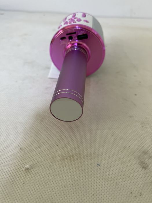 Mikrofon karaoke bezprzewodowy – różowy