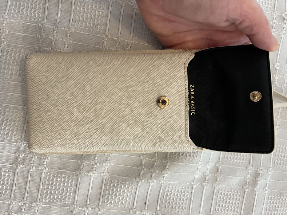 Torebka Zara na dokumenty i telefon