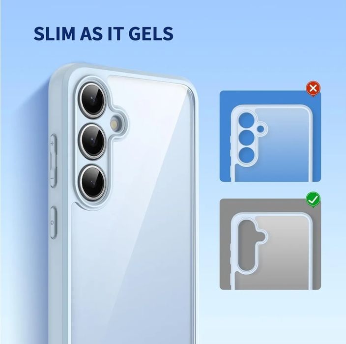 Capa e 2 peças Vidro temperado para Samsung Galaxy S24 FE 5G