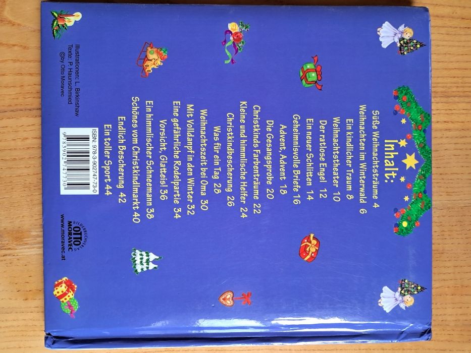 "Різдво -це час Христа-дитини", книга оповідань німецькою,  на 3-6 р.