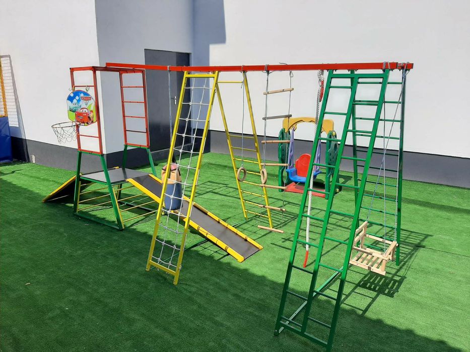 ГОРОДОК ВИТЯЗЕЙ Н= 2м игровая площадка, спортивный комплекс для улицы