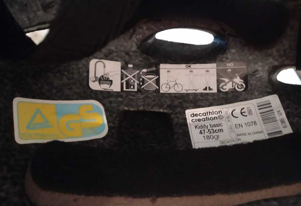 Capacete de criança Kiddy Basic 47-53 cm