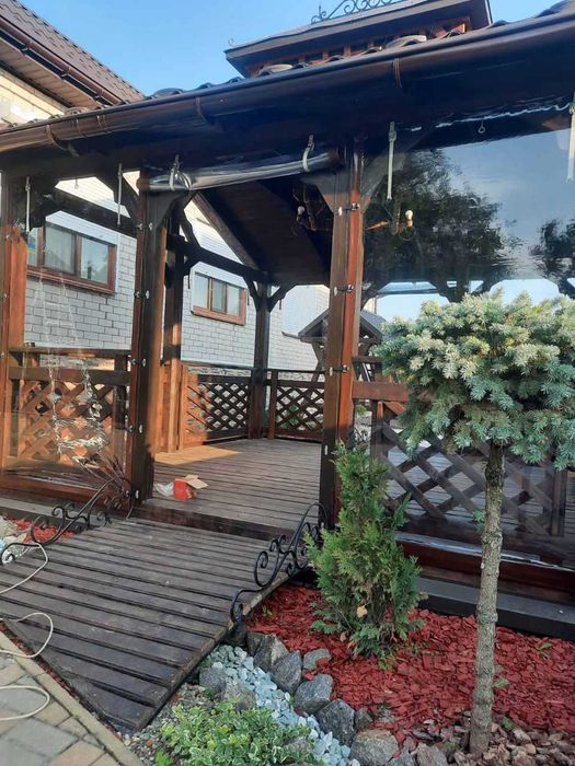 М'які вікна для альтанки