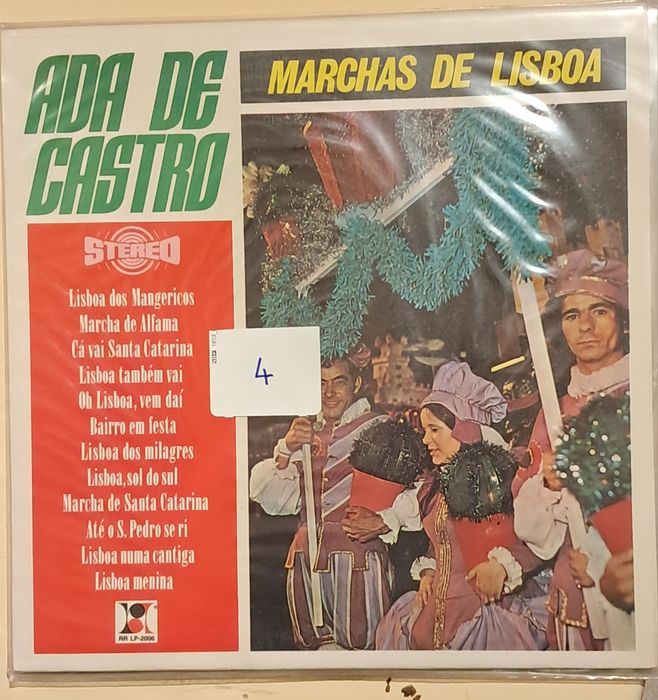 Discos de Vinil LP's, Marchas Populares de Lisboa, PORTES GRÁTIS.