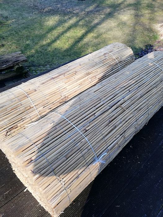 Dwie maty trzcinowe tureckie, balkonowe 100cm X 600cm, nowe dwie sztuk