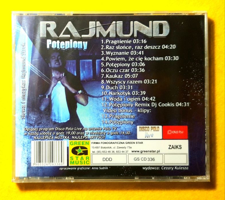 Rajmund – Potępiony (CD, 2012, FOLIA)