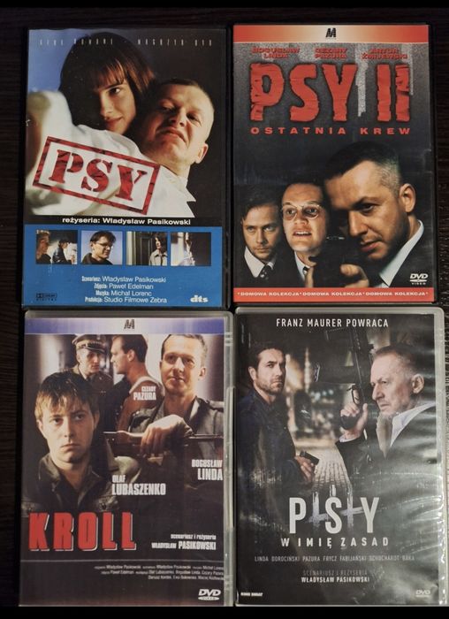 Psy 1 ,2 i 3  Kroll   4dvd