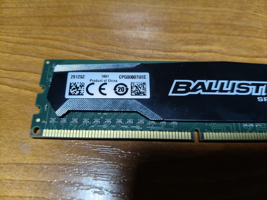 DDR3 Оперативная память 4gb 1600Mhz cl9 crucial ballistix